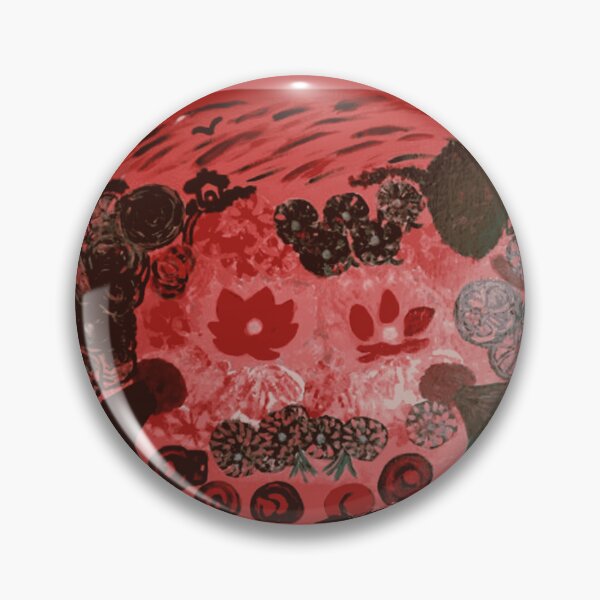 Item preview, Crimson Botanical Abstract Garden designed and sold by StudioPulser.