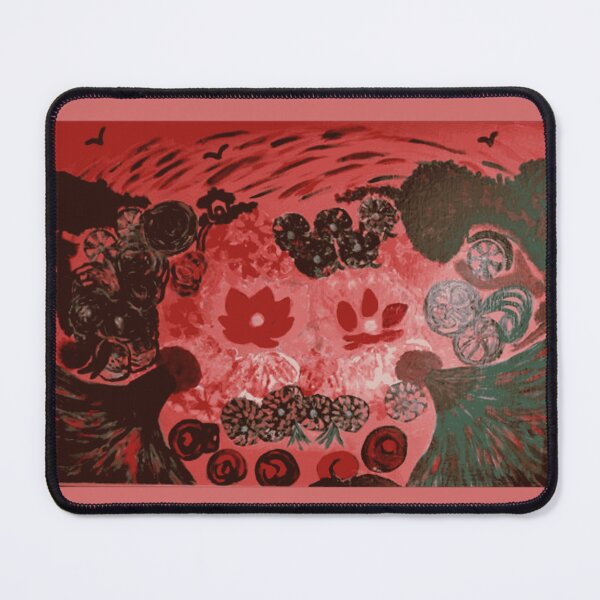 Item preview, Crimson Botanical Abstract Garden designed and sold by StudioPulser.