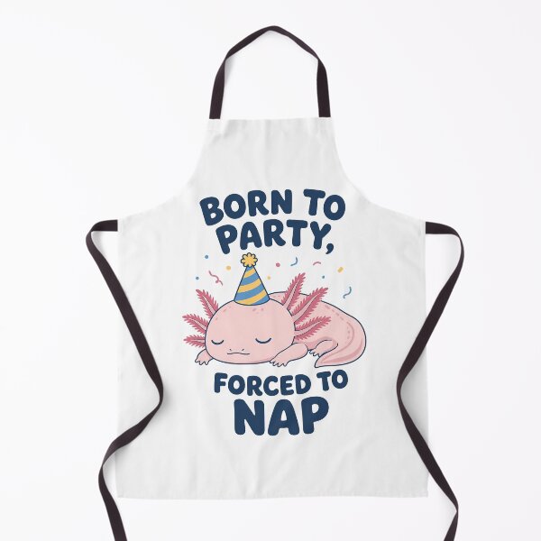 Item preview, Cute Axolotl Wearing Party Hat, Isolated designed and sold by RGShirtWorks.
