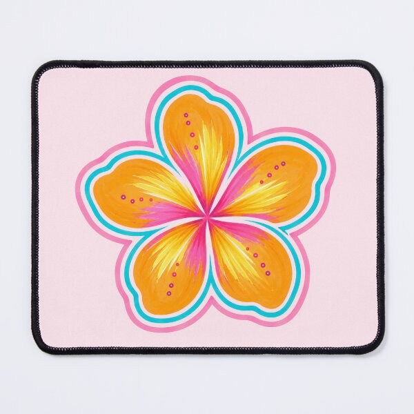 Item preview, Tropical Plumeria Flower Illustration | Vibrant Frangipani Floral Art | Hawaiian Bloom Design designed and sold by vitag.