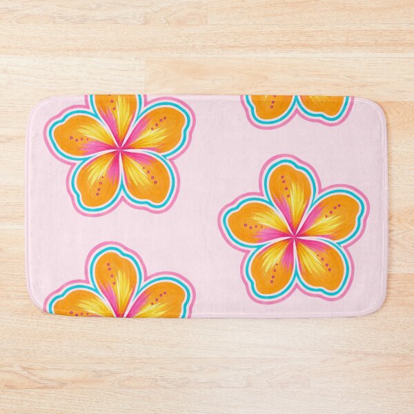 Item preview, Tropical Plumeria Flower Illustration | Vibrant Frangipani Floral Art | Hawaiian Bloom Design designed and sold by vitag.