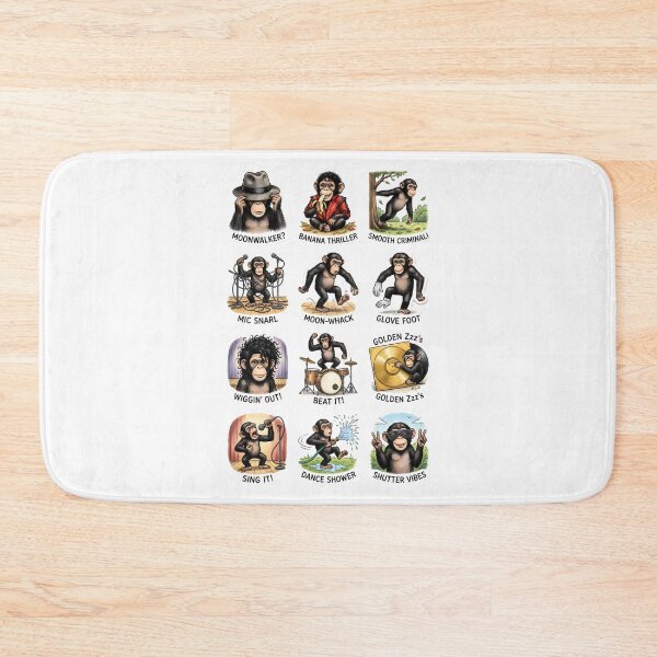 Item preview, Bubbles the Chimp Takes Over! - StickerPack designed and sold by Dhenin Studio.