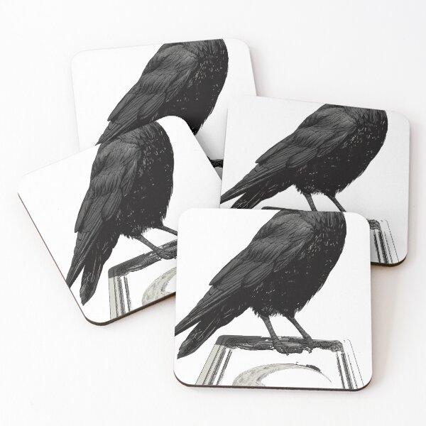 Item preview, Raven with Tarot Card designed and sold by IllumeInk.