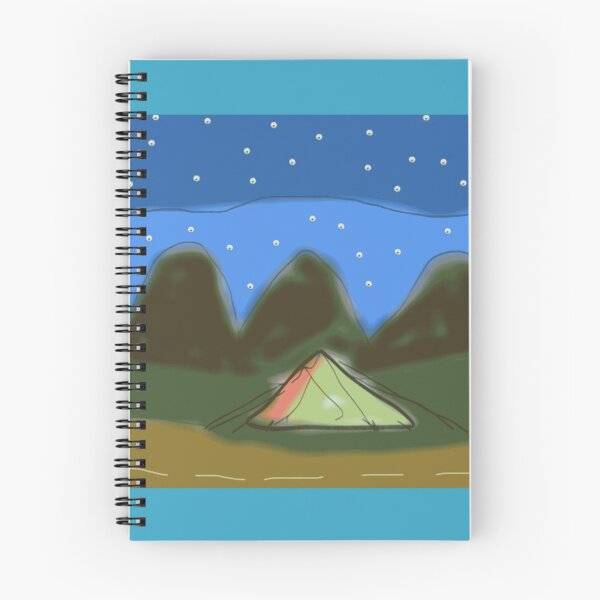 Item preview, Starry Night Mountain Camping designed and sold by EldritchArty.