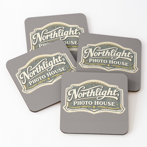 Item preview, Northlight Photo House Vintage Photography Logo designed and sold by Golden Era Studio.