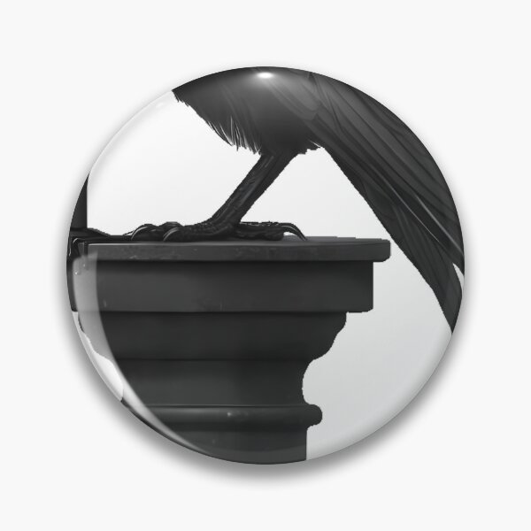 Item preview, Crow on Pedestal with Candle designed and sold by IllumeInk.