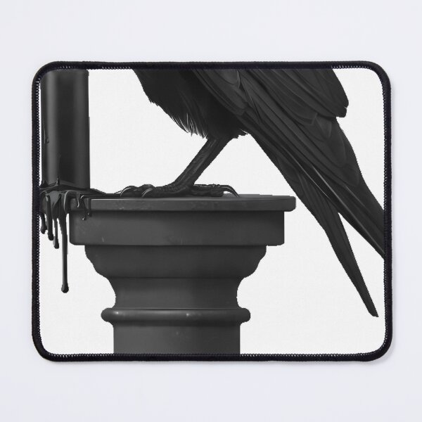 Item preview, Crow on Pedestal with Candle designed and sold by IllumeInk.