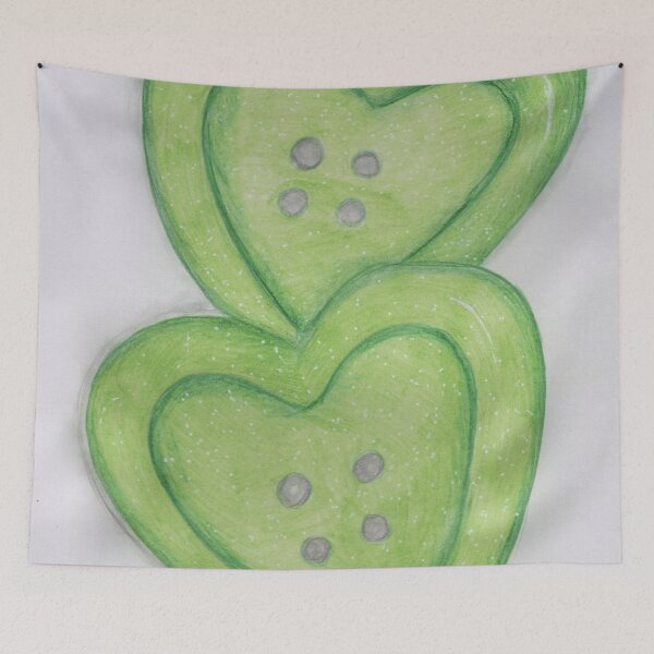 Item preview, Love heart buttons designed and sold by Artbysarah23.