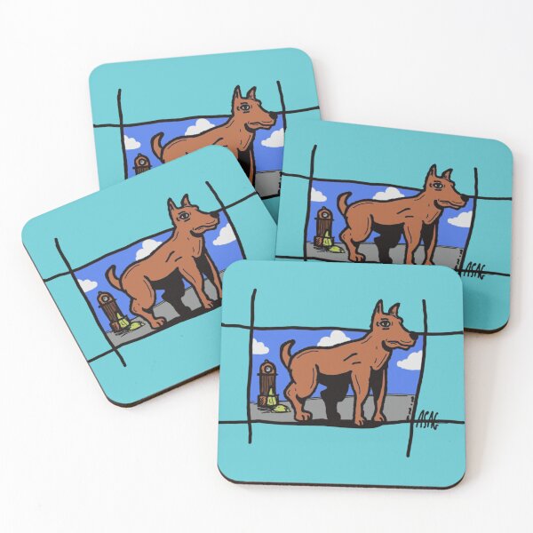 Item preview, Charming Brown Dog Art designed and sold by EldritchArty.