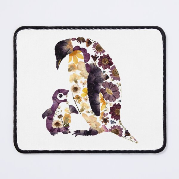 Item preview, Botanical Penguin Family Floral Design designed and sold by JingsFlowerArt.
