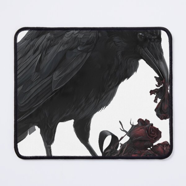 Item preview, Crow with Inkwell and Quill designed and sold by IllumeInk.