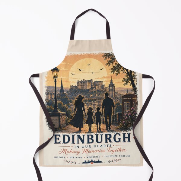 Item preview, Edinburgh Family Memories Together In Our Hearts designed and sold by BagFactoryUK.