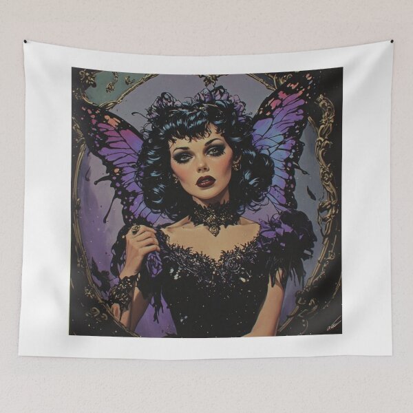 Item preview, Purple butterfly lady  designed and sold by Kari's shop.