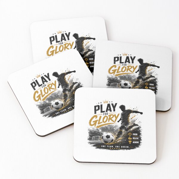 Item preview, Play for Glory – Football Motivation designed and sold by SummitTrails.