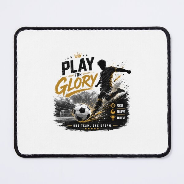 Item preview, Play for Glory – Football Motivation designed and sold by SummitTrails.