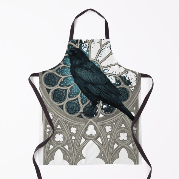Item preview, Cuervo en la ventana de la catedral designed and sold by IllumeInk.