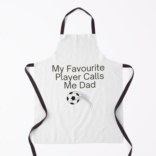 Item preview, My Favourite Player Calls Me Dad (Football) - Black Text designed and sold by GryphonTees.