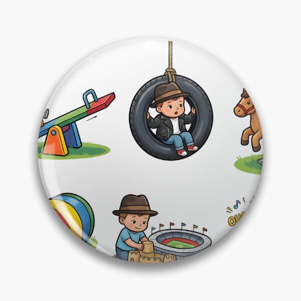 Item preview, Toddler Pop Star Playground Shenanigans - StickerPack designed and sold by Dhenin Studio.