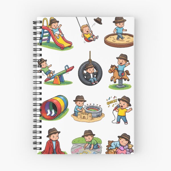 Item preview, Toddler Pop Star Playground Shenanigans - StickerPack designed and sold by Dhenin Studio.