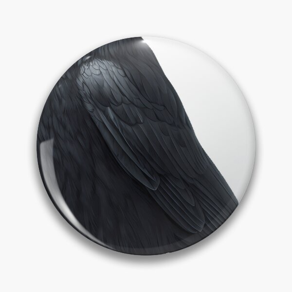 Item preview, Crow with Crow Skull designed and sold by IllumeInk.
