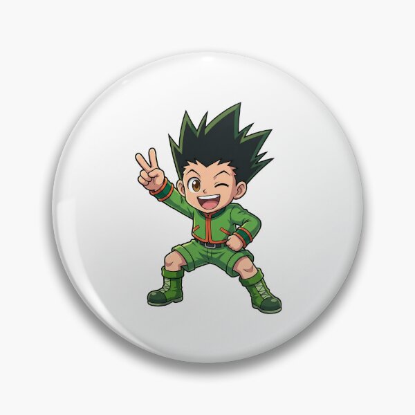 Item preview, Chibi Anime Fighter Orange Flame Fist - Green Combat Uniform designed and sold by lamiarte.
