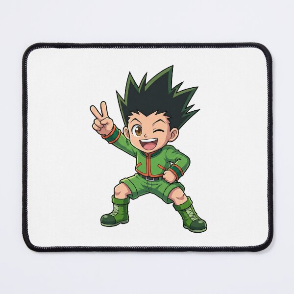 Item preview, Chibi Anime Fighter Orange Flame Fist - Green Combat Uniform designed and sold by lamiarte.