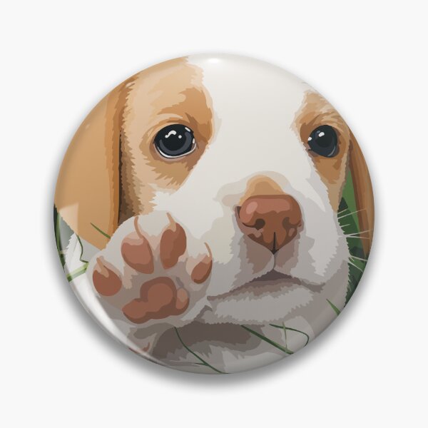 Item preview, Dog Puppy Bye meme Illustration designed and sold by PrintondemArt.