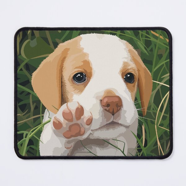 Item preview, Dog Puppy Bye meme Illustration designed and sold by PrintondemArt.