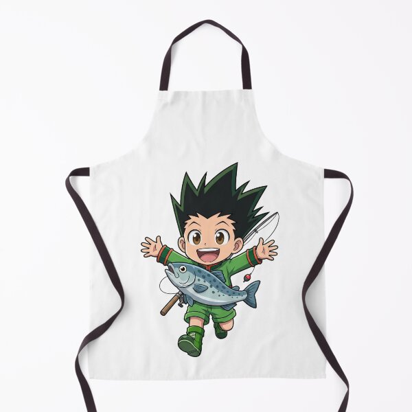 Item preview, Chibi Anime Fighter Orange Flame Fist - Green Combat Uniform designed and sold by lamiarte.