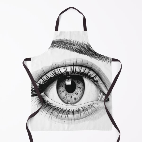 Item preview, Female eye with eyebrows as a pencil drawing designed and sold by LiskoDesign.