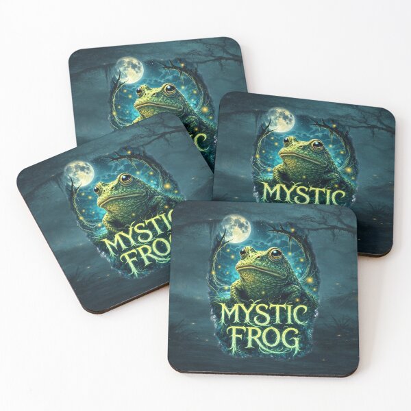 Item preview, Mystic Frog – Moonlit Familiar designed and sold by MysticOzzy.