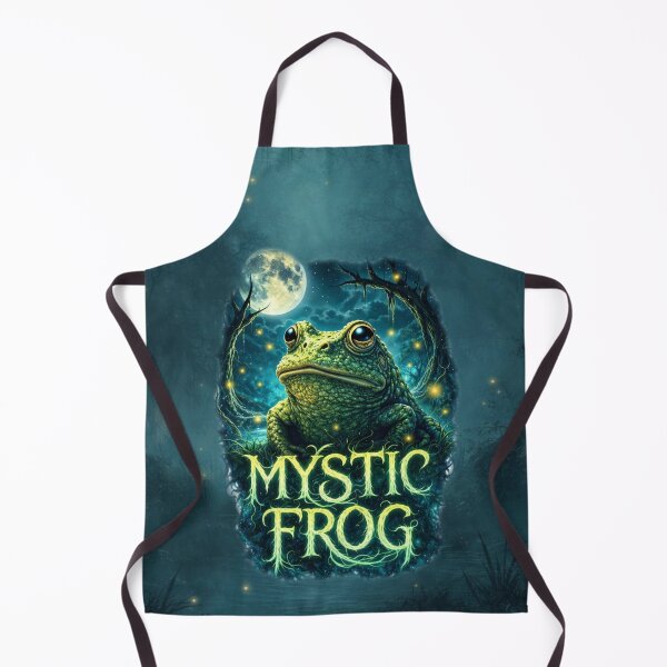 Item preview, Mystic Frog – Moonlit Familiar designed and sold by MysticOzzy.
