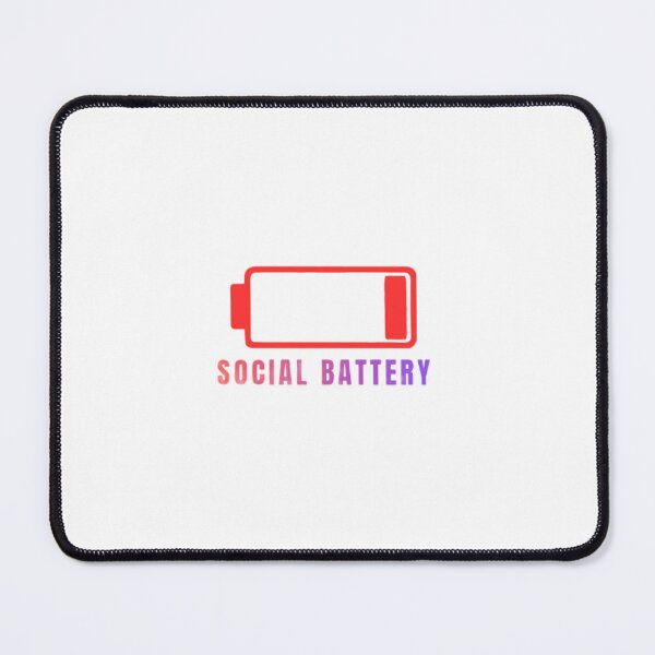 Item preview, Low Social Battery – Introvert Mood Design designed and sold by Soujji-Designs.