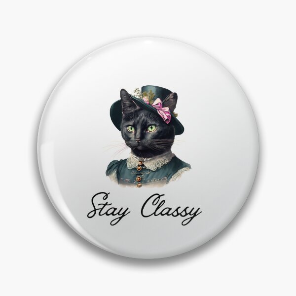 Artikelvorschau, Stilvolle Vintage-Katze – Elegante Retro-Katze im klassischen Outfit entworfen und verkauft von EVESTUDIOART.