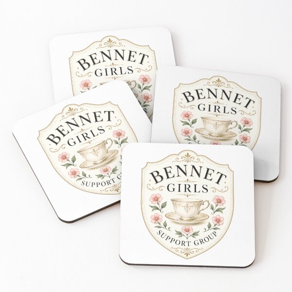 Item preview, Bennet Girls Support Group Pride and Prejudice Floral Emblem designed and sold by Fenay Designs.