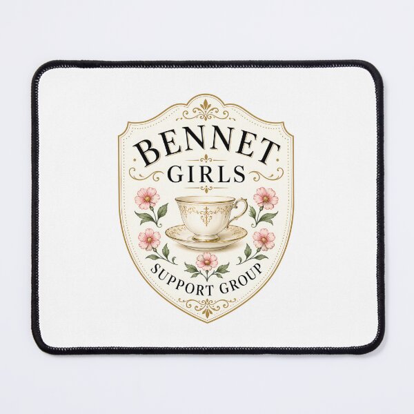 Item preview, Bennet Girls Support Group Pride and Prejudice Floral Emblem designed and sold by Fenay Designs.