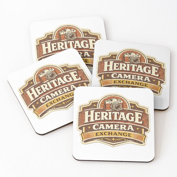 Artikelvorschau, Heritage Camera Exchange Retro Camera Store entworfen und verkauft von Golden Era Studio.