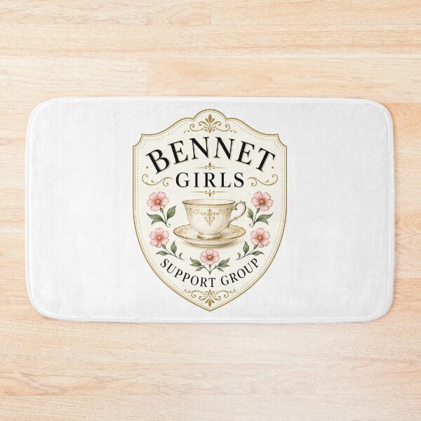 Item preview, Bennet Girls Support Group Pride and Prejudice Floral Emblem designed and sold by Fenay Designs.