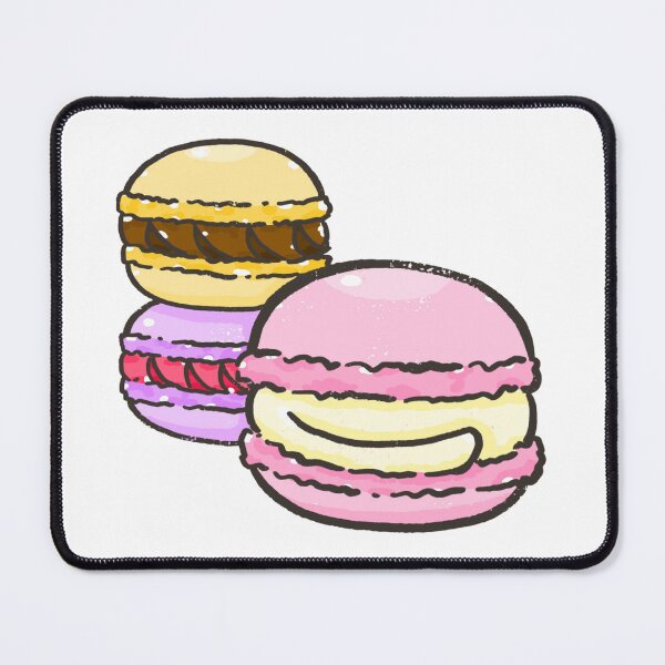 Item preview, Cute Kawaii Pink Macaron Pastry Cat designed and sold by Sleepy-Town.