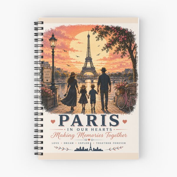 Item preview, Paris Family Memories Together In Our Hearts designed and sold by BagFactoryUK.