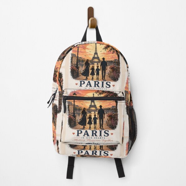 Item preview, Paris Family Memories Together In Our Hearts designed and sold by BagFactoryUK.