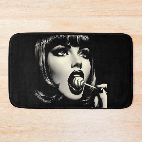 Artikelvorschau, Monochrome Vixen mit Swirl Candy entworfen und verkauft von Voodoo Store Paranormal Collections.