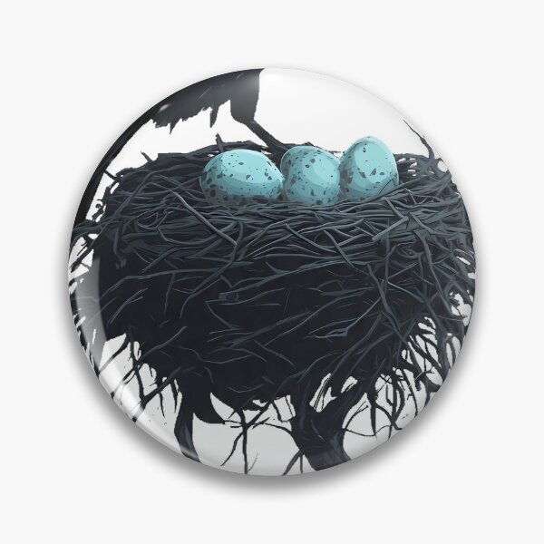 Item preview, Crow Nest with Full Moon designed and sold by IllumeInk.
