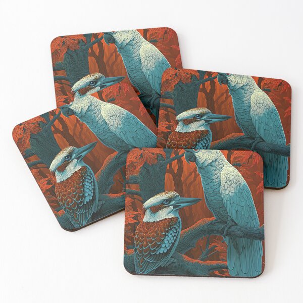 Item preview, Kookaburra and Cockatoo #1 designed and sold by andreisky.