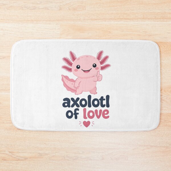Item preview, Cute Axolotl Giving Thumbs Up with "Axolotl of Love" Text designed and sold by RGShirtWorks.