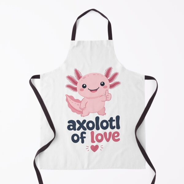 Item preview, Cute Axolotl Giving Thumbs Up with "Axolotl of Love" Text designed and sold by RGShirtWorks.