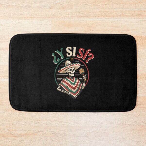 Item preview, ¿Y Si Si? Funny Skeleton Mariachi Cinco de Mayo Soccer Mexican Humor designed and sold by nojany.