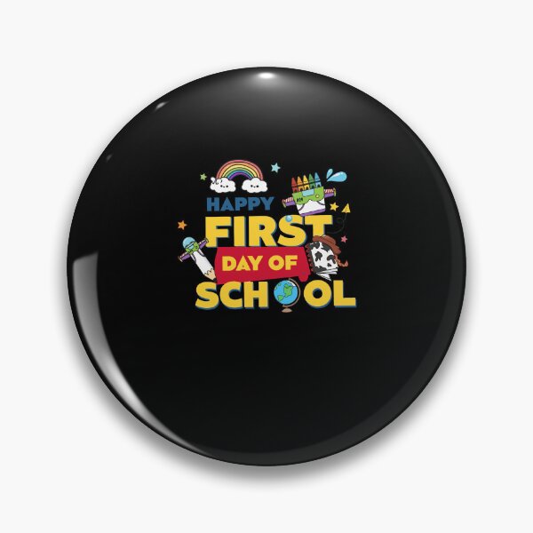 Item preview, Happy First Day Of School Cute School Supplies Back To School designed and sold by nojany.