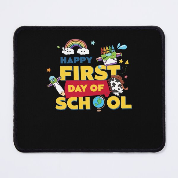 Item preview, Happy First Day Of School Cute School Supplies Back To School designed and sold by nojany.