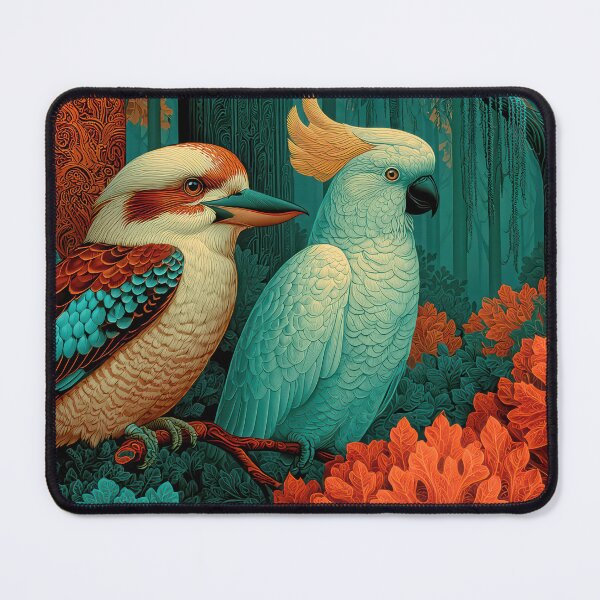 Item preview, Kookaburra and Cockatoo #2  designed and sold by andreisky.